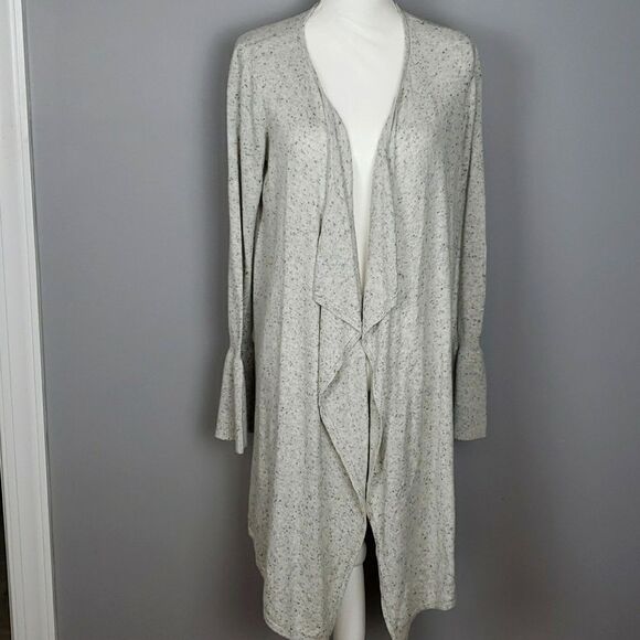 Anthropologie Moth open front cardigan grey Small - Picture 1 of 8